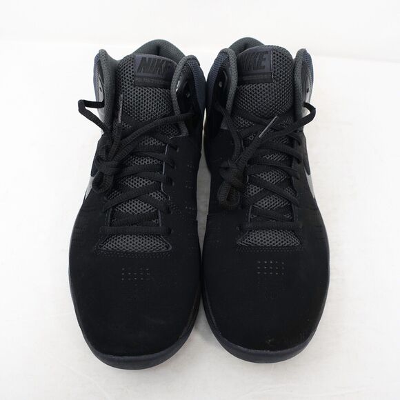 Nike Air Visi Pro 6 Black Suede Basketball Shoes 749168-003 Mens Size 8.5